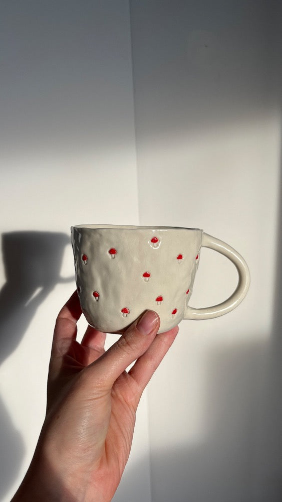 Handmade “Mushrooms” mug