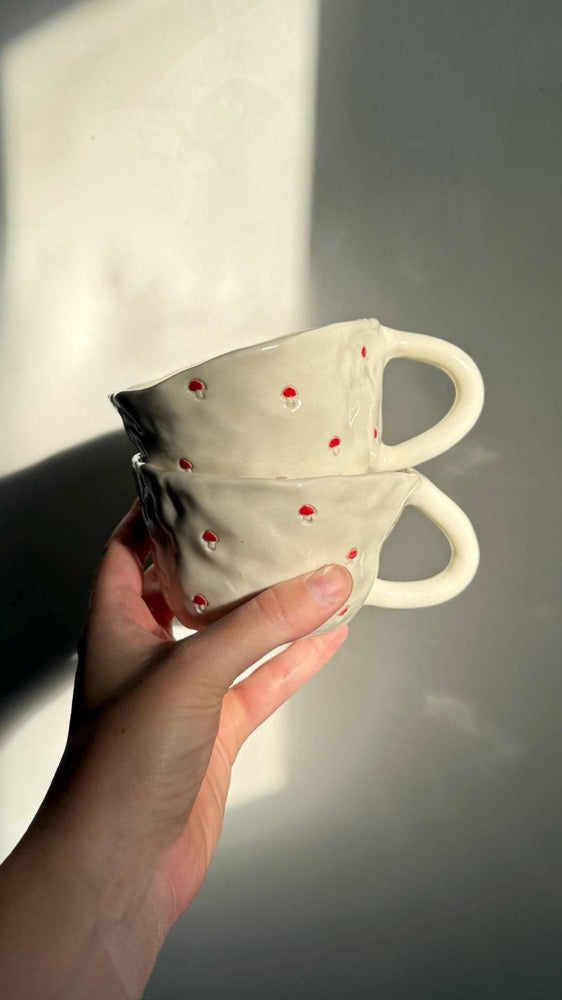 Handmade “Mushrooms” mug